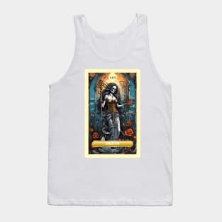 The Death Card From the Light Mermaid Tarot Deck. Tank Top